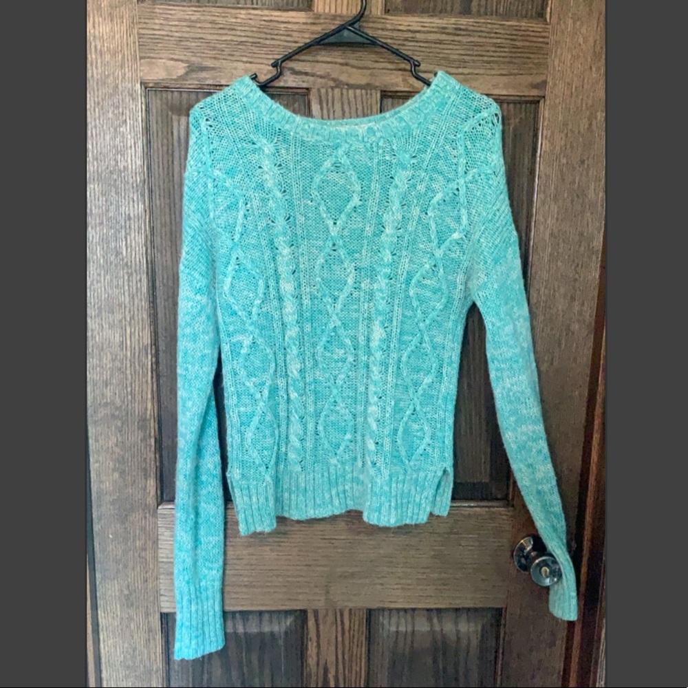 Teal Long Sleeve Sweater